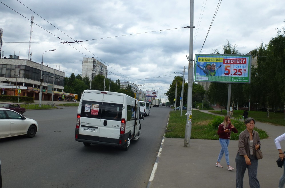 Фотография рекламного носителя, тип: Билборд 3x6, адрес: Новоселов ул., д.16 Х Советской Армии ул., Рязань, Рязанская область, Россия. Сторона А1-А10 №659628