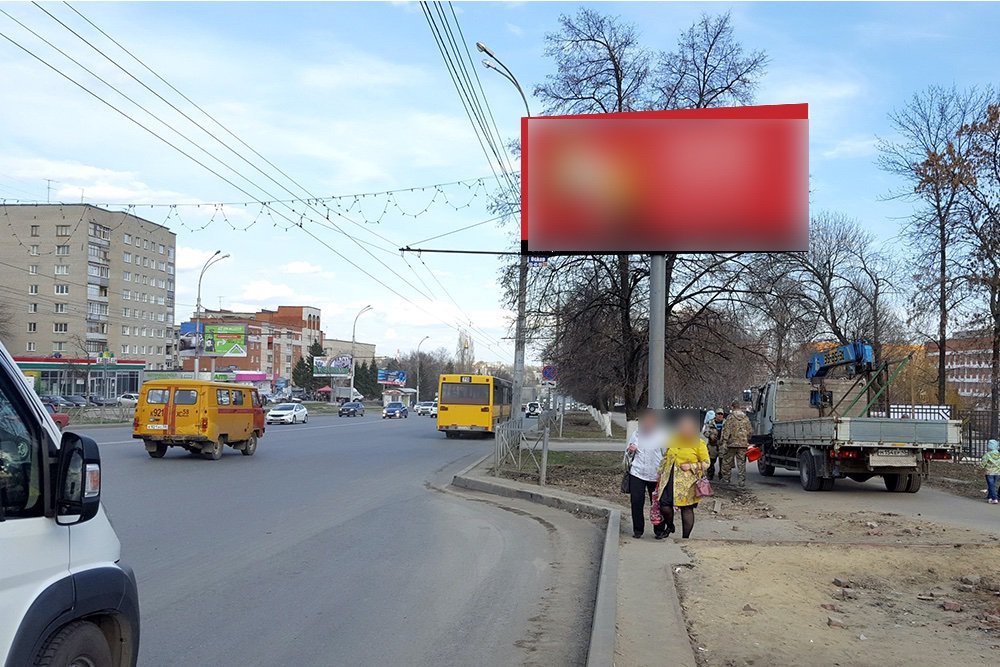 Фотография рекламного носителя, тип: Билборд 3x6, адрес: Победы пр-т., ост. Универсам №173, Пенза, Пензенская область, Россия. Сторона A №759004