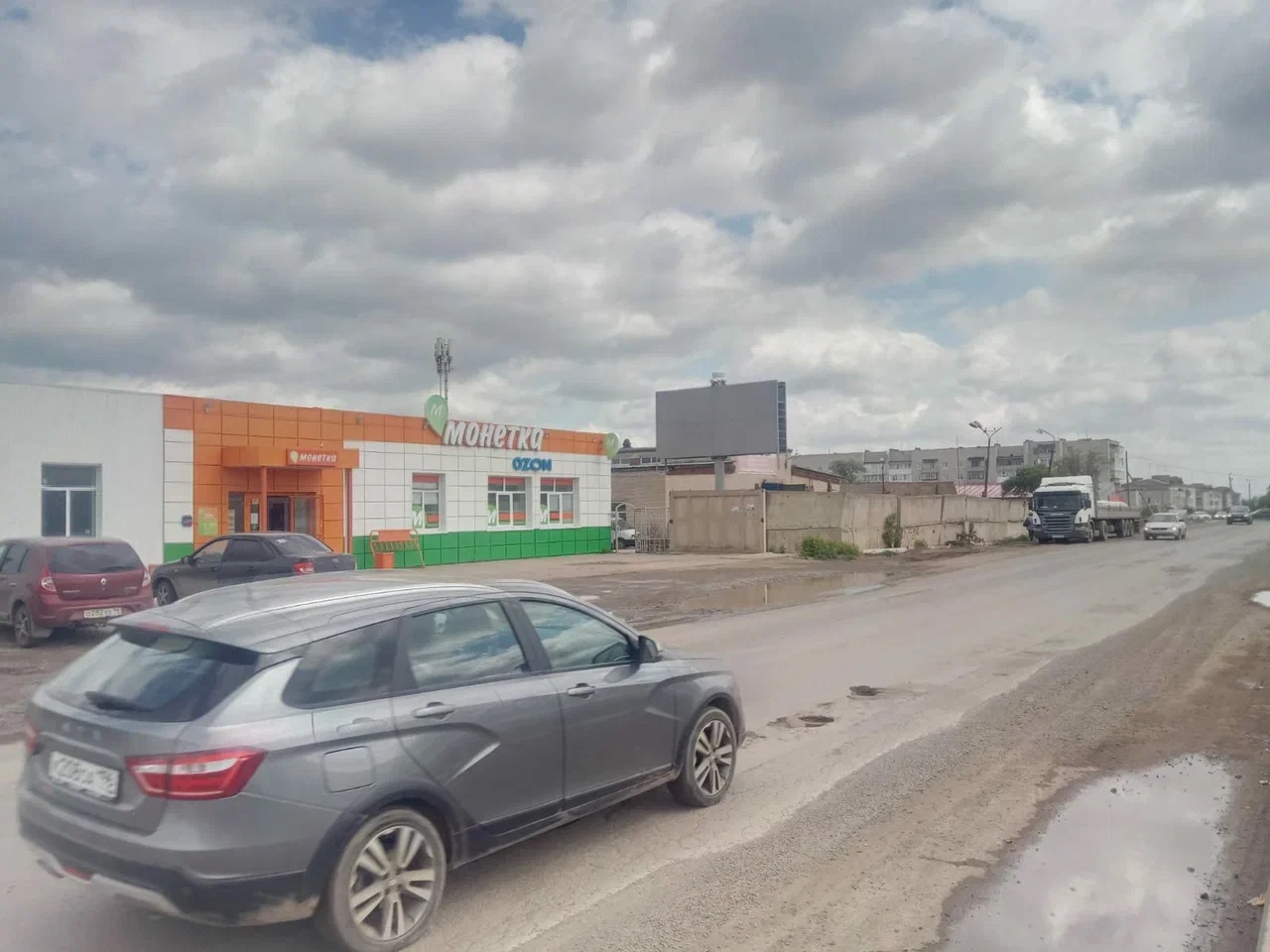 Фотография рекламного носителя, тип: Билборд 3x6, адрес: Мартюш пос., Гагарина ул., поз.1, Каменск-Уральский, Свердловская область, Россия. Сторона Б №1087708