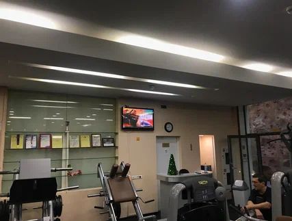 Фотография рекламного носителя, тип: Видеоэкран, адрес: Фитнес-центр «Fitness House на Чкаловской», Большая Разночинная ул., д.25А, Санкт-Петербург, Россия. Сторона/вариант 2 №981023