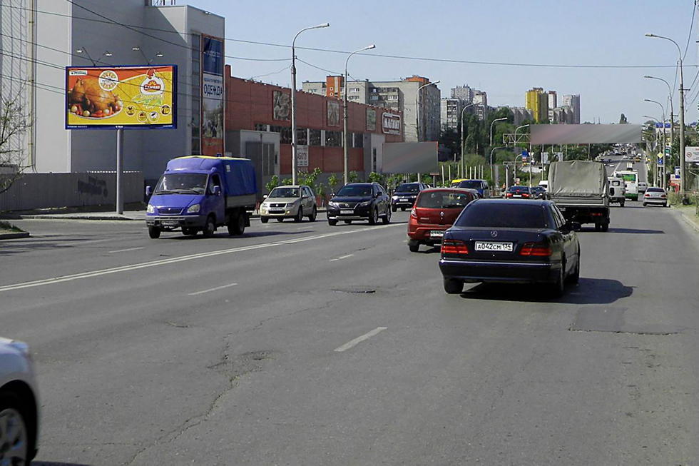 Фотография рекламного носителя, тип: Билборд 3x6, адрес: Череповецкая ул., напротив АЗС "Лукойл", Волгоград, Волгоградская область, Россия. Сторона Б №369460