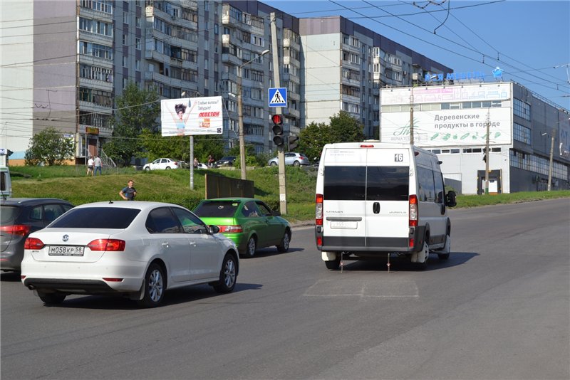 Фотография рекламного носителя, тип: Билборд 3x6, адрес: Строителей пр-т., д.49, Пенза, Пензенская область, Россия. Сторона B №724426