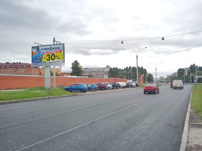 Фотография рекламного носителя, тип: Билборд 3x6, адрес: Маршала Говорова ул., д.37 Х Урхов пер., Санкт-Петербург, Россия. Сторона В №639170