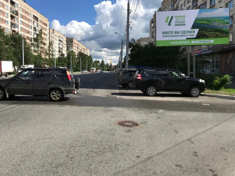 Фотография рекламного носителя, тип: Билборд 3x6, адрес: Воскресенская ул., д.116, Архангельск, Архангельская область, Россия. Сторона А №765695