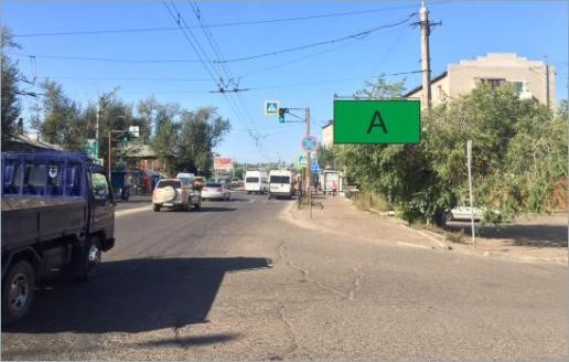 Фотография рекламного носителя, тип: Билборд 3x6, адрес: Комсомольская ул., поз.3, Чита, Забайкальский край, Россия. Сторона А №810265