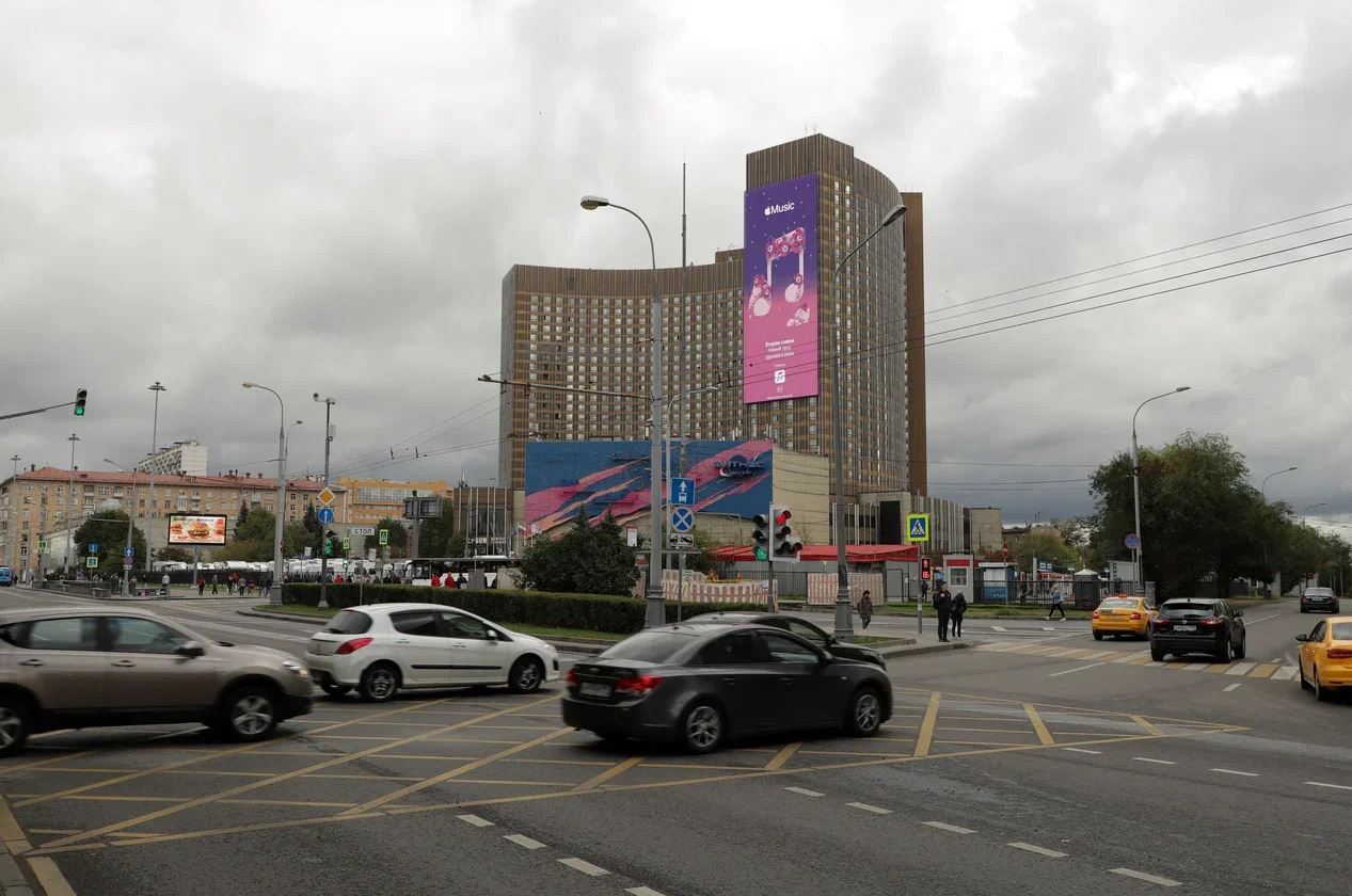 Фотография рекламного носителя, тип: Медиафасад, адрес: Мира пр-т., д.150, Москва, Россия. Сторона A15 №945472