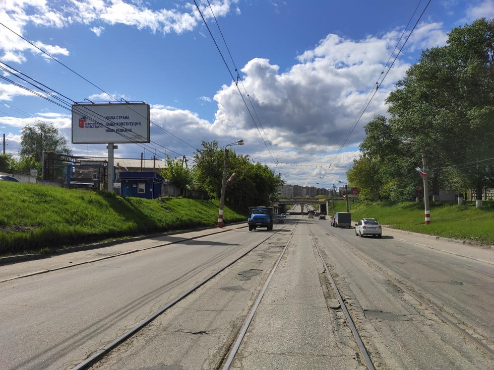 Фотография рекламного носителя, тип: Билборд 3x6, адрес: Инзенская ул., поз.3, Ульяновск, Ульяновская область, Россия. Сторона Б №575329