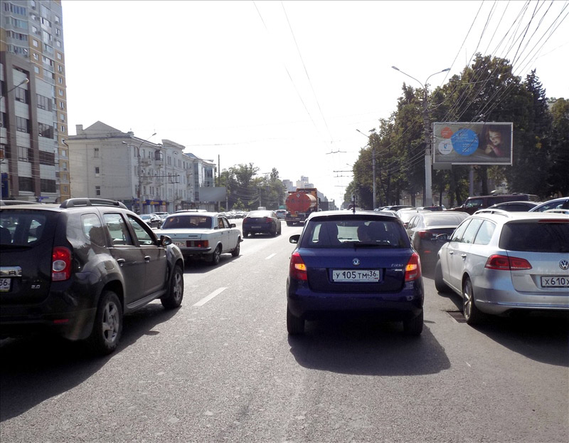 Фотография рекламного носителя, тип: Билборд 3x6, адрес: 20 Лет Октября ул., д.115, Воронеж, Воронежская область, Россия. Сторона А1-А3 №576592