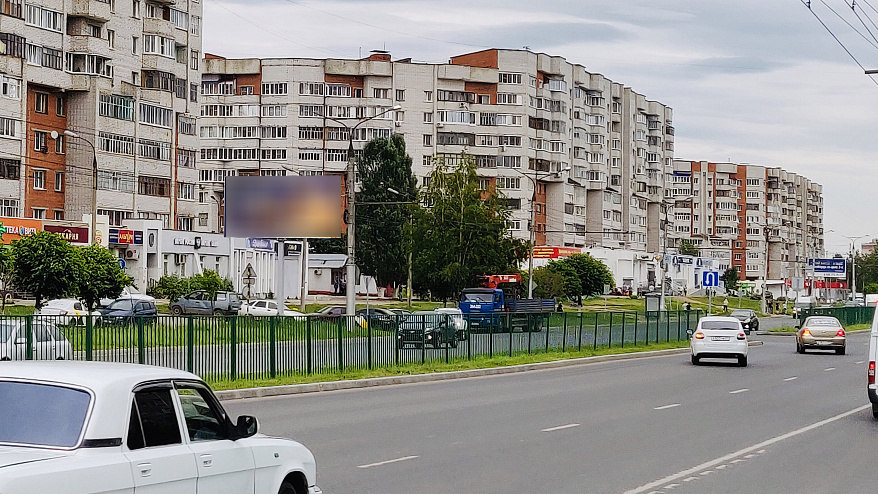 Фотография рекламного носителя, тип: Билборд 3x6, адрес: Тракторостроителей пр-т., в районе д.63/21, Чебоксары, Республика Чувашия, Россия. Сторона B №838336