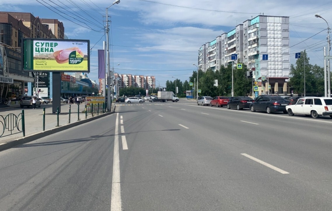 Фотография рекламного носителя, тип: Билборд 3x6, адрес: Ленина пр-т., д.39, Сургут, Ханты-Мансийский автономный округ – Югра, Россия. Сторона Б №959959