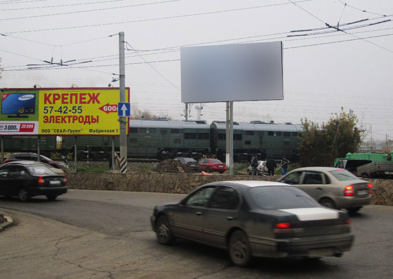 Фотография рекламного носителя, тип: Билборд 3x6, адрес: Орджоникидзе ул., 117 (САР ГАЗ), Саратов, Саратовская область, Россия. Сторона A1-A10 №418538