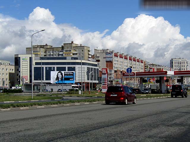 Фотография рекламного носителя, тип: Билборд 3x6, адрес: Конева ул. Х 70 лет Октября ул., поз.1, Омск, Омская область, Россия. Сторона Б №616952