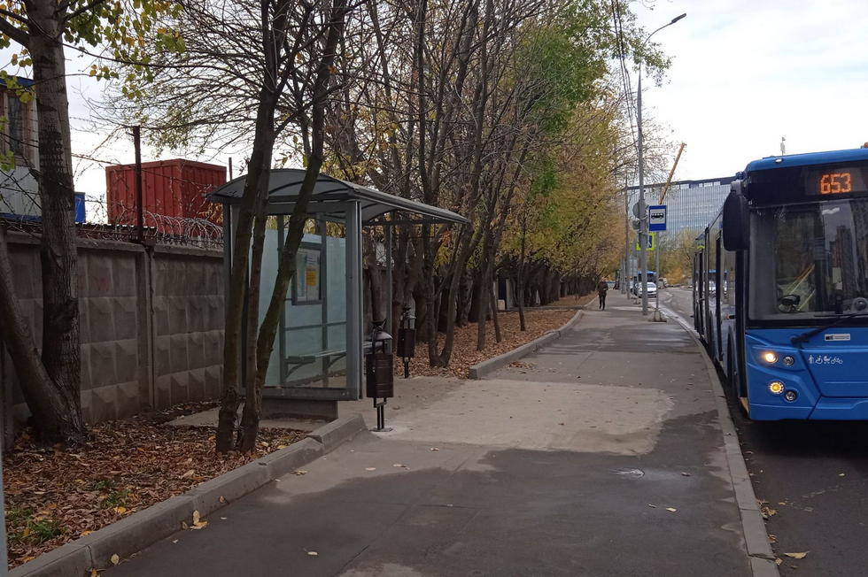 Фотография рекламного носителя, тип: Ситиформат 1.8x1.2, адрес: Мясищева ул., ост. "Филевская пойма", Москва, Россия. Сторона Б №1022986