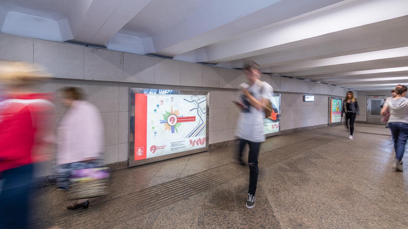 Фотография рекламного носителя, тип: Лайтбокс, адрес: Станция метро «Сходненская», линия Таганско-Краснопресненская, Москва, Россия. Сторона/вариант 5 №821956