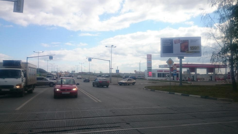 Фотография рекламного носителя, тип: Билборд 3x6, адрес: Олимпийский пр-т. Х Московское ш., Ульяновск, Ульяновская область, Россия. Сторона A №994171