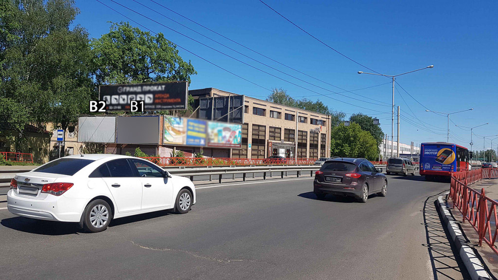 Фотография рекламного носителя, тип: Билборд 3x6, адрес: Фрунзе пр-т. Х Суздальское ш., Ярославль, Ярославская область, Россия. Сторона B1 №588740