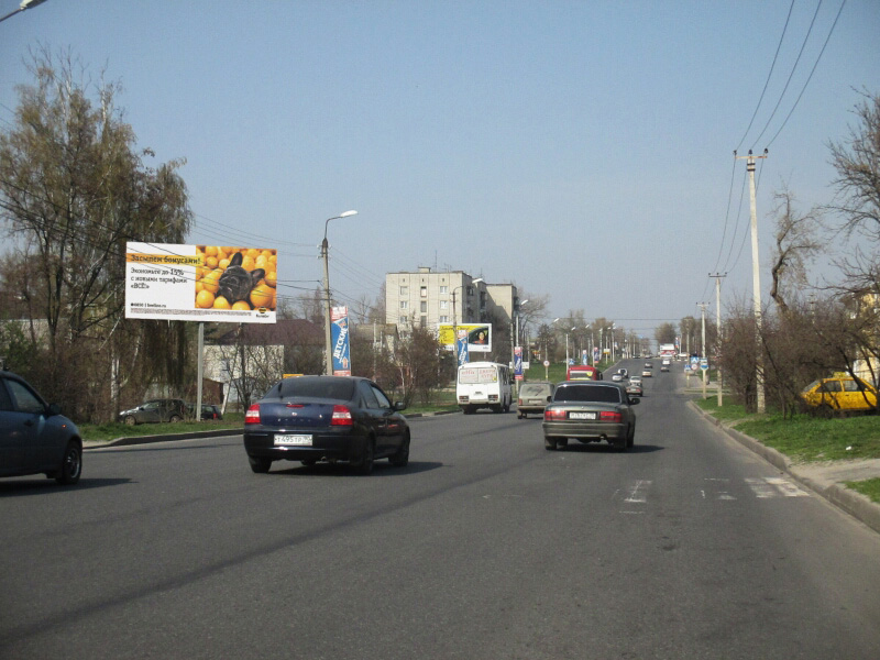 Фотография рекламного носителя, тип: Билборд 3x6, адрес: Октябрьская ул., д.51, Курск, Курская область, Россия. Сторона А №588114