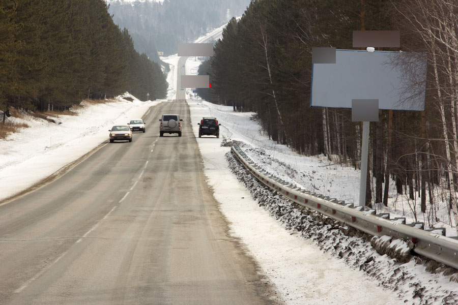 Фотография рекламного носителя, тип: Билборд 3x6, адрес: Байкальский тракт, 23 850м, Иркутск, Иркутская область, Россия. Сторона А №509317