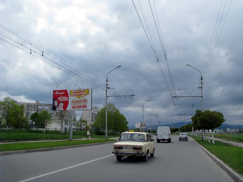 Фотография рекламного носителя, тип: Билборд 3x6, адрес: 2-ой Таманской дивизии ул., д.59, Нальчик, Республика Кабардино-Балкария, Россия. Сторона Б №717771