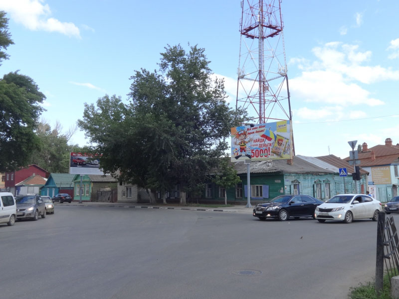 Фотография рекламного носителя, тип: Билборд 3x6, адрес: Университетская ул. Х Соколовая ул., д.335А, Саратов, Саратовская область, Россия. Сторона В №606815