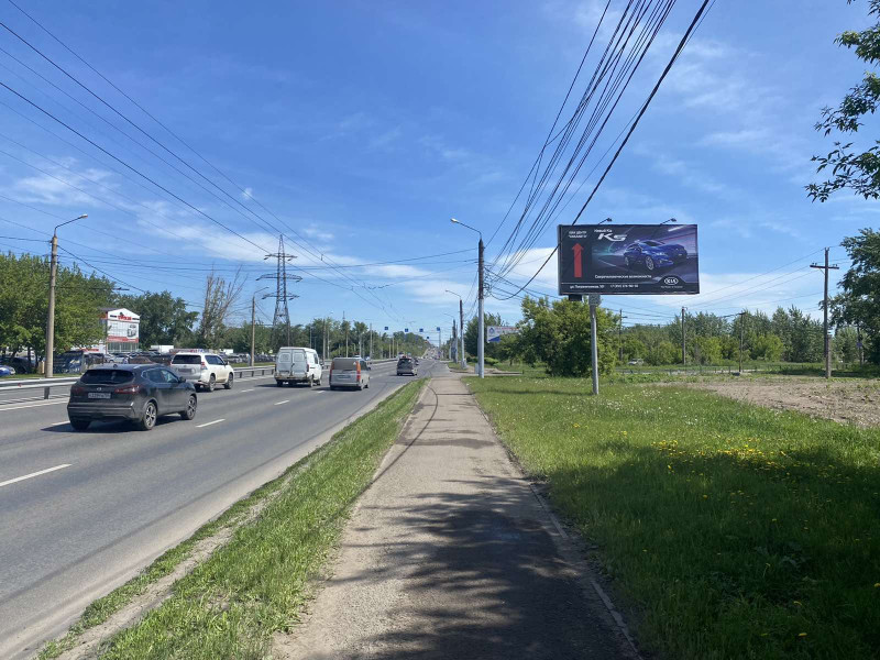 Фотография рекламного носителя, тип: Билборд 3x6, адрес: Металлургов ул., д.1ж, стр.5, Красноярск, Красноярский край, Россия. Сторона А №779857