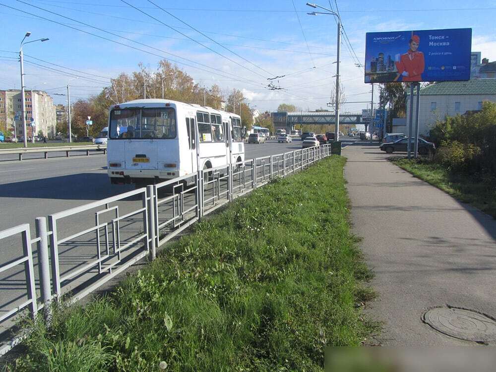 Фотография рекламного носителя, тип: Билборд 3x6, адрес: Пушкина ул., д.61 Х Комсомольский пр-т., Томск, Томская область, Россия. Сторона А №652208