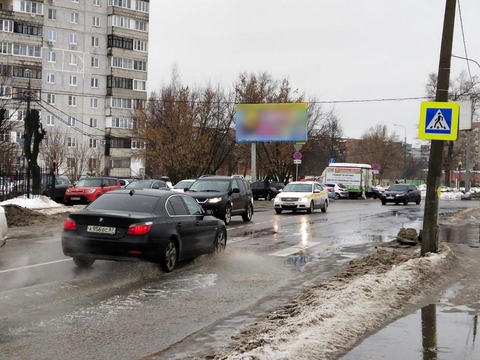 Фотография рекламного носителя, тип: Билборд 3x6, адрес: Ленина ул., напротив автовокзала, Орехово-Зуево, Московская область, Россия. Сторона Б №1014721