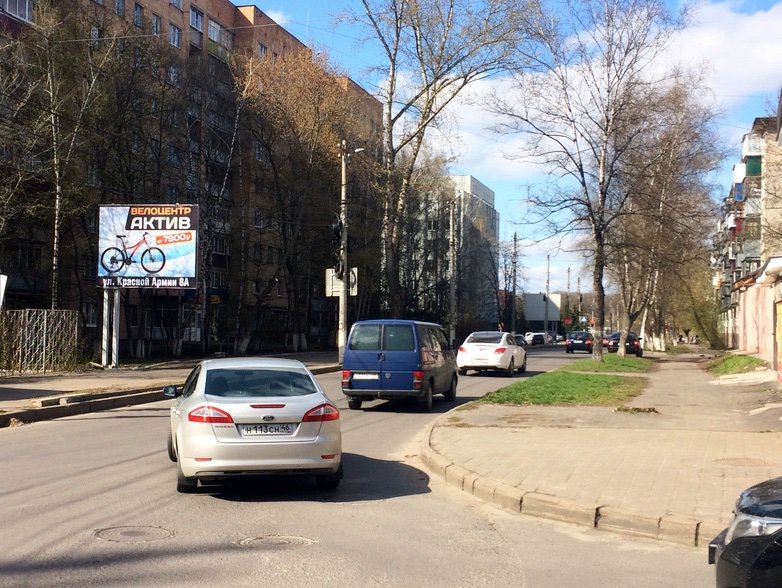 Фотография рекламного носителя, тип: Ситиборд 2.7x3.7, адрес: Димитрова ул., д.84 Х Гоголя ул., Курск, Курская область, Россия. Сторона B №707945