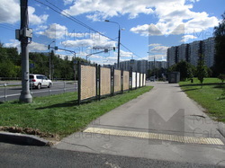 Фотография рекламного носителя, тип: Афиша 1.75x1.8, адрес: Новоясеневский пр-т., д.12, стенд 7, Москва, Россия. Сторона А2 №873700