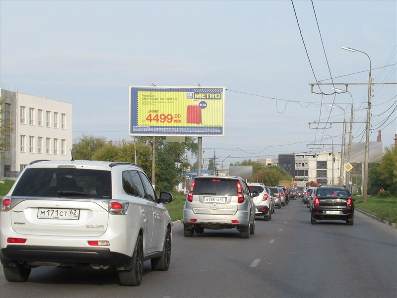 Фотография рекламного носителя, тип: Билборд 3x6, адрес: Зубковой ул., д.1, стр.2, Рязань, Рязанская область, Россия. Сторона А4-А6 №596434