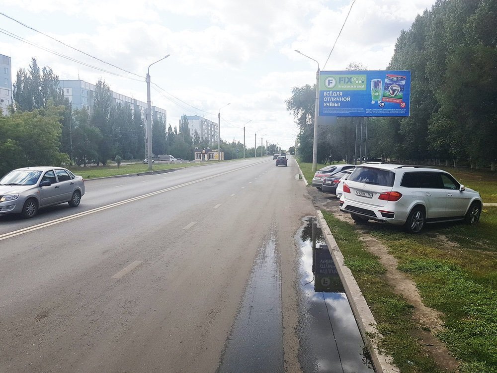 Фотография рекламного носителя, тип: Билборд 3x6, адрес: Сызрань г., 50 лет Октября пр-т., д.58, Самара, Самарская область, Россия. Сторона А №542713