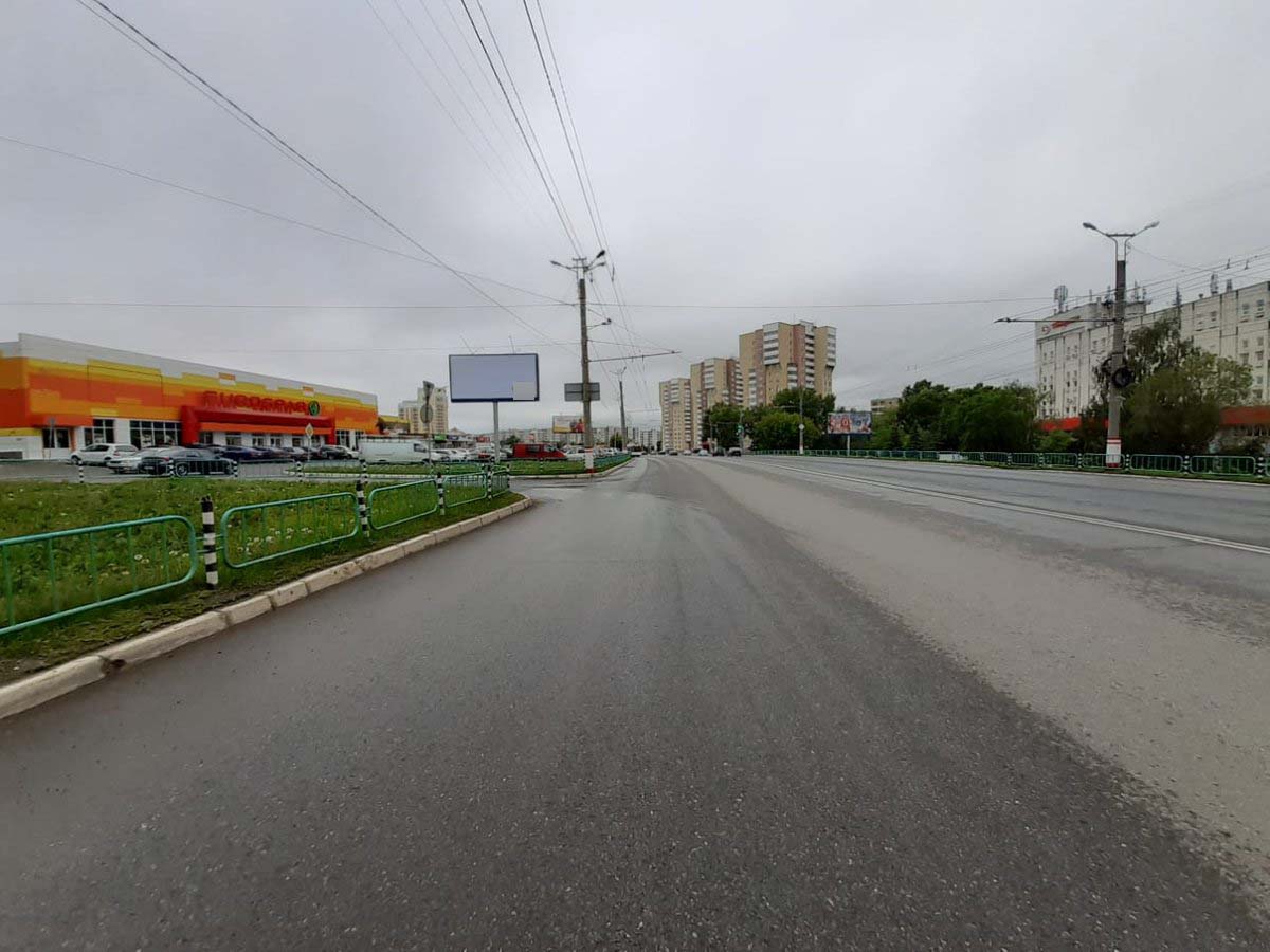 Фотография рекламного носителя, тип: Билборд 3x6, адрес: Косарева ул. Х Гожувская ул., д.25, Саранск, Республика Мордовия, Россия. Сторона B №947759