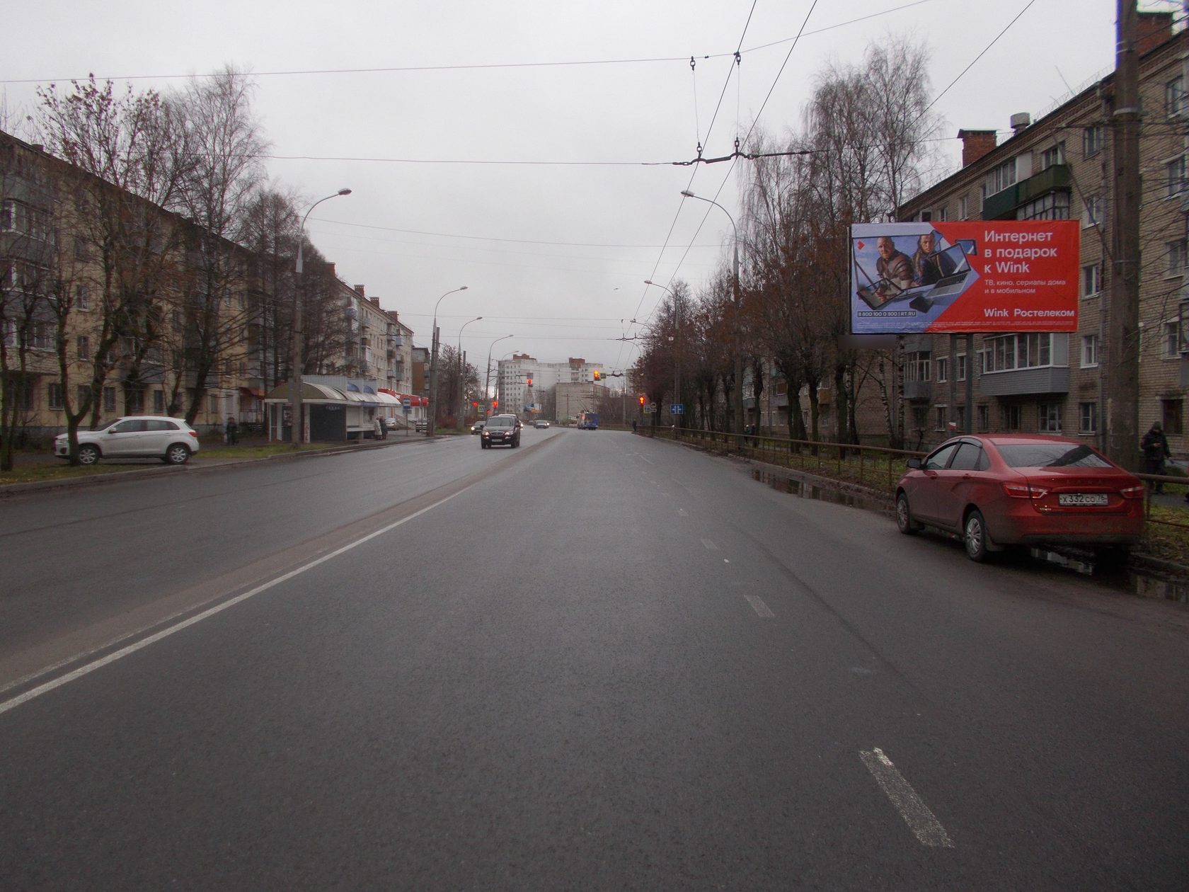 Фотография рекламного носителя, тип: Билборд 3x6, адрес: 9 Мая ул., д.15, Рыбинск, Ярославская область, Россия. Сторона A №975186