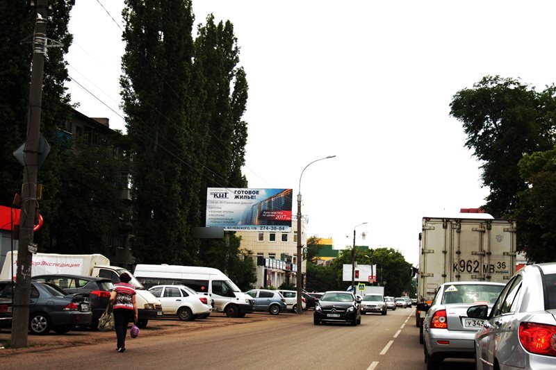 Фотография рекламного носителя, тип: Билборд 3x6, адрес: Машиностроителей ул., д.51, Воронеж, Воронежская область, Россия. Сторона Б №772029