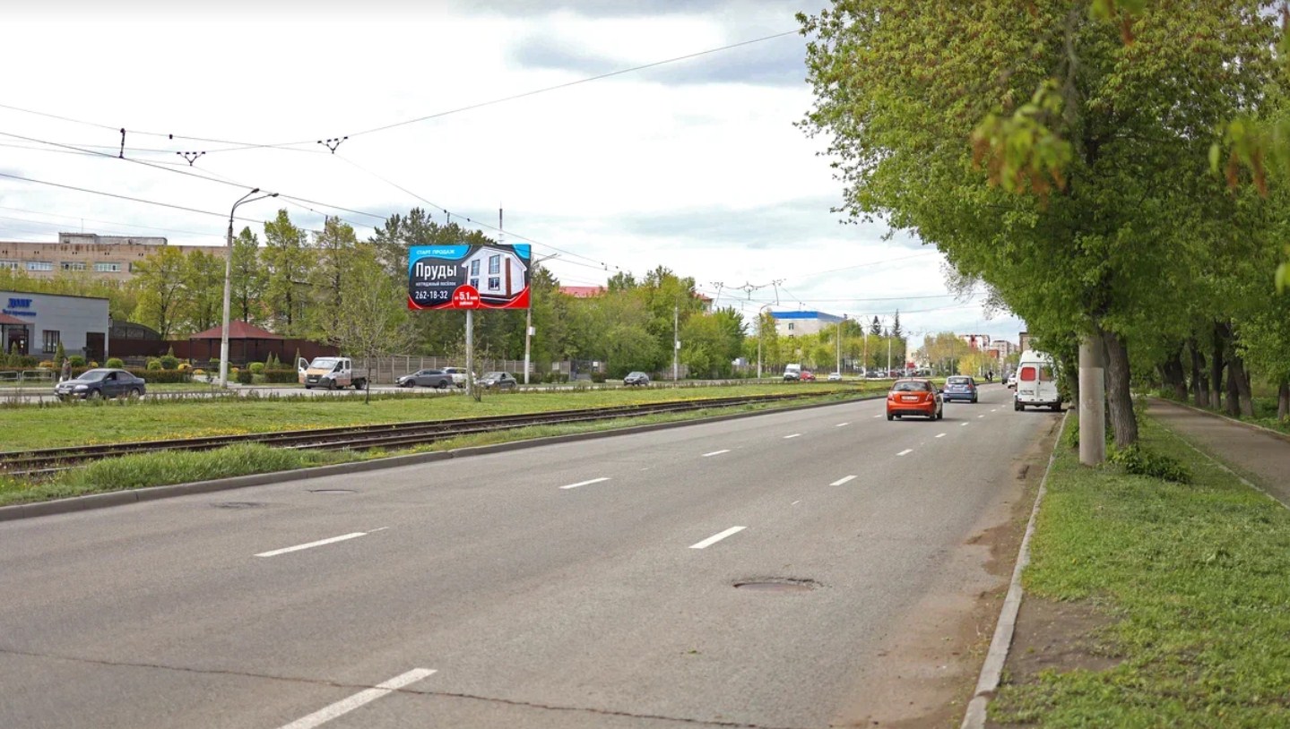 Фотография рекламного носителя, тип: Билборд 3x6, адрес: Советская ул., д.147, ост. Советский переулок, Магнитогорск, Челябинская область, Россия. Сторона A1 №1088655