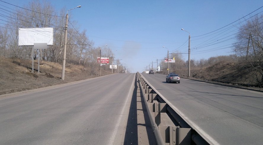 Фотография рекламного носителя, тип: Билборд 3x6, адрес: Пограничников ул., д.108, Красноярск, Красноярский край, Россия. Сторона Б №593126