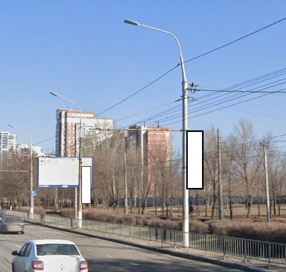 Фотография рекламного носителя, тип: Панель-кронштейн, адрес: Маршала Жукова пр-т., поз.2, Волгоград, Волгоградская область, Россия. Сторона А №1097219