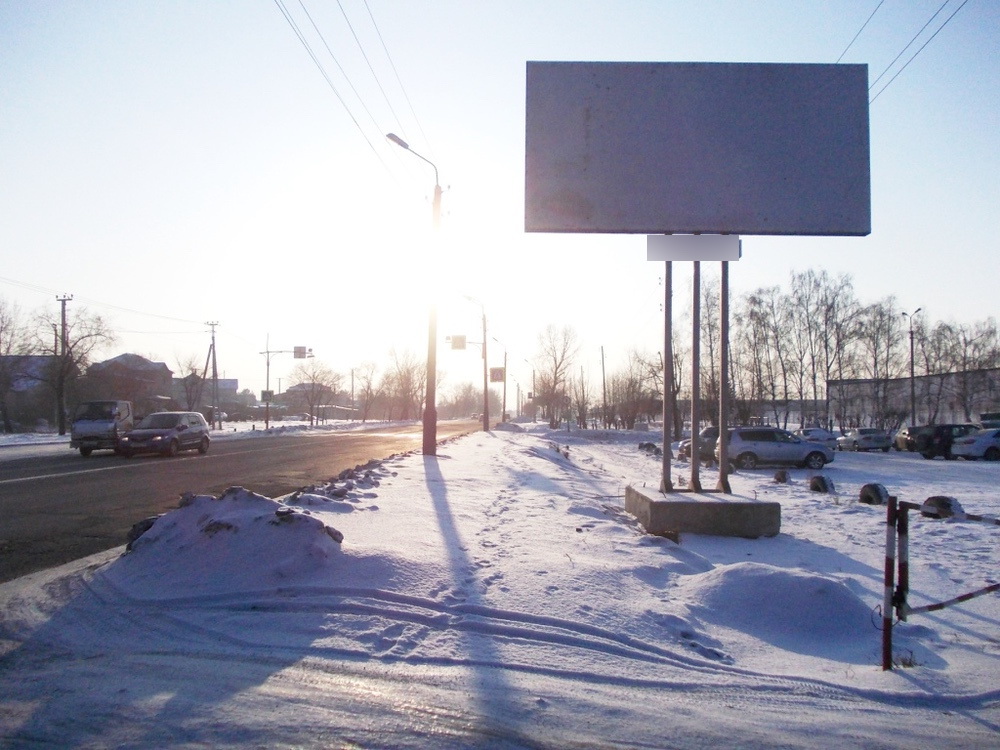 Фотография рекламного носителя, тип: Билборд 3x6, адрес: Аскизская ул., д.217, Абакан, Республика Хакасия, Россия. Сторона А №778158