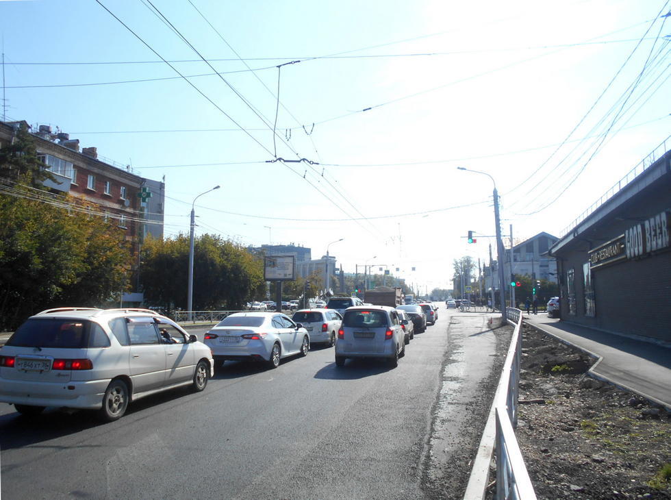 Фотография рекламного носителя, тип: Ситиборд 2.7x3.7, адрес: Седова ул., маг-н "Меха Сибири", Иркутск, Иркутская область, Россия. Сторона Б №330466