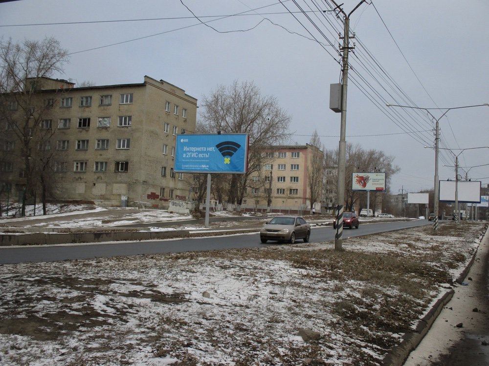 Фотография рекламного носителя, тип: Билборд 3x6, адрес: Техническая ул. Х Навашина ул., Саратов, Саратовская область, Россия. Сторона Б №717711