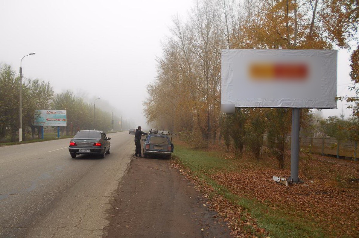 Фотография рекламного носителя, тип: Билборд 3x6, адрес: Уфимкий тракт, д.28, Стерлитамак, Республика Башкортостан, Россия. Сторона А №868428