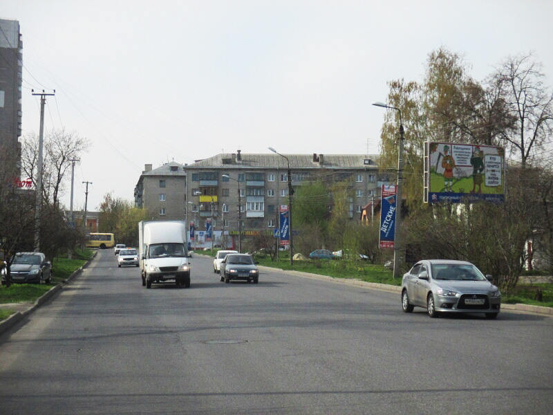 Фотография рекламного носителя, тип: Билборд 3x6, адрес: Октябрьская ул., д.51, Курск, Курская область, Россия. Сторона В №588115