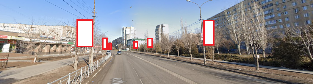 Фотография рекламного носителя, тип: Панель-кронштейн, адрес: Мира ул., поз.1, Волгоград, Волгоградская область, Россия. Сторона A №1096126