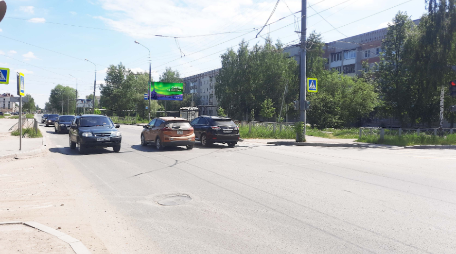 Фотография рекламного носителя, тип: Билборд 3x6, адрес: Дружбы ул., д.95, Йошкар-Ола, Республика Марий Эл, Россия. Сторона А №1096385