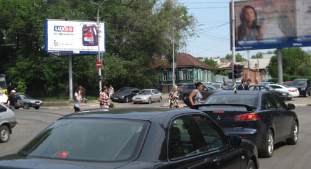 Фотография рекламного носителя, тип: Билборд 3x6, адрес: Б. Горная ул._Радищева ул., Саратов, Саратовская область, Россия. Сторона А2 №1078210