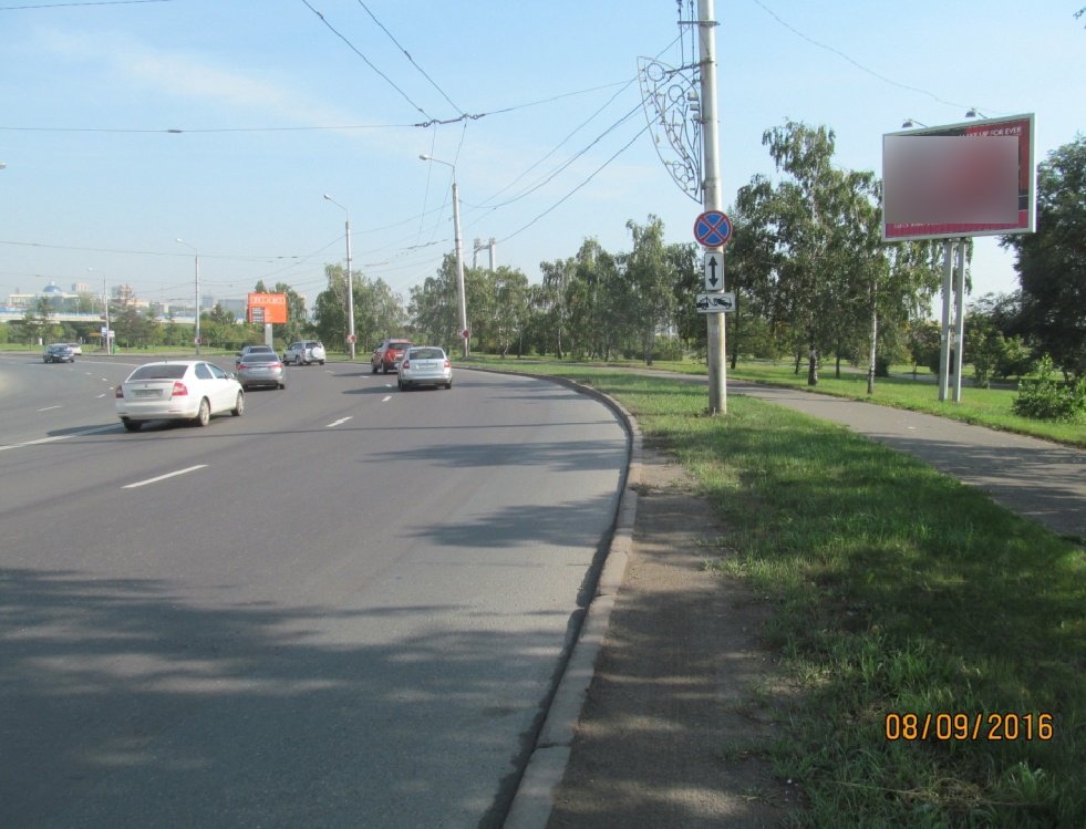 Фотография рекламного носителя, тип: Билборд 3x4, адрес: Карла Маркса ул., напротив Мира ул., д.1, Красноярск, Красноярский край, Россия. Сторона А1-А3 №592958