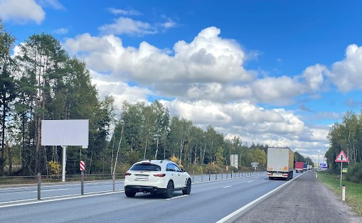 Фотография рекламного носителя, тип: Билборд 3x6, адрес: М-1 "Беларусь" а/д, 92 500м, Московская область, Россия. Сторона B №962170
