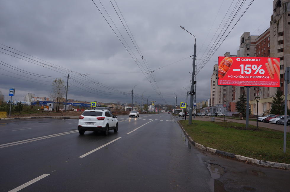 Фотография рекламного носителя, тип: Билборд 3x6, адрес: Мещерский б-р., д.3, корп.1, Нижний Новгород, Нижегородская область, Россия. Сторона A №993253
