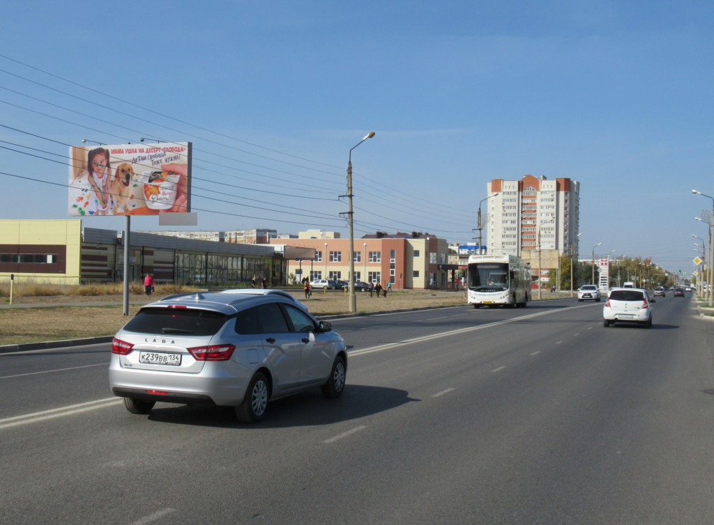 Фотография рекламного носителя, тип: Билборд 3x6, адрес: Мира ул., д.146, Волгоград, Волгоградская область, Россия. Сторона Б №523709