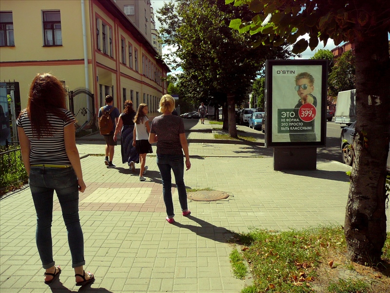 Фотография рекламного носителя, тип: Ситиформат 1.8x1.2, адрес: Революции пр-т., д.3а, Воронеж, Воронежская область, Россия. Сторона Б №559251